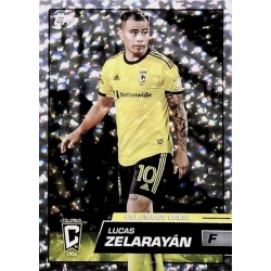Lucas Zelarayán Icy White Foil Columbus Crew 17