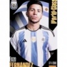 Cromo de Enzo Fernández Argentina World Class 2024