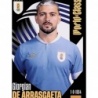 Cromo de Giorgian de Arrascaeta Uruguay World Class 2024 Panini
