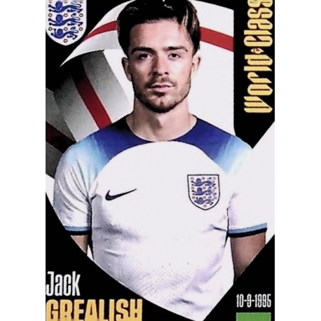 Offer Online Jack Grealish England Panini World Class 2024