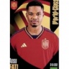 Cromos de Fútbol Ansu Fati España World Class 2024 Panini