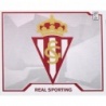 Cromos de Fútbol Escudo 2º División Sporting de Gijón Liga Este 2007-08