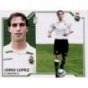 Sticker of Jordi López Racing Santander UF28 Cromos Liga Este 2007-2008