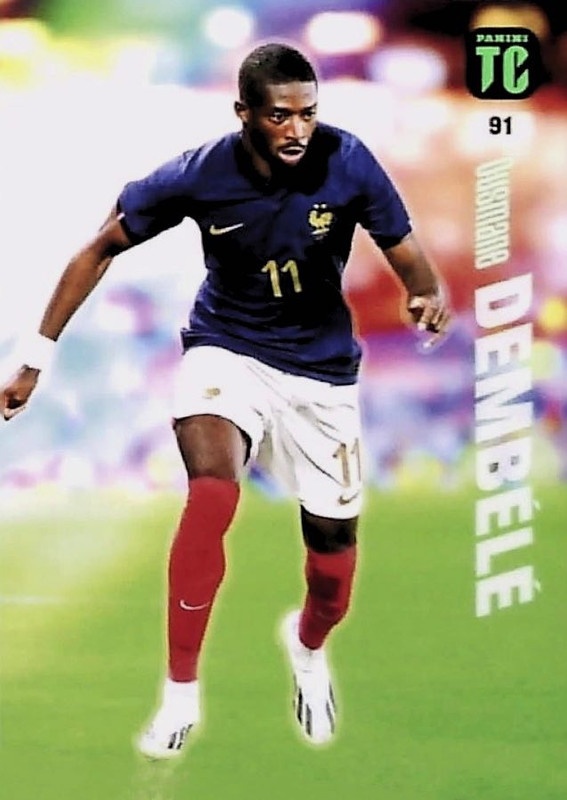 PANINI しょっぱ INSTANT OUSMANE DEMBELE デンベレ 世界1枚