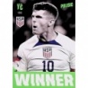 Oferta Trading Card Christian Pulisic Winner Top Class 2024 Panini