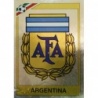 Sticker of Badge Argentina Panini Mundial Mexico 86