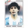 Sticker of Miguel Angel Russo Argentina Panini Mexico 86