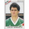 Cromos Online Carlos Hermosillo Mexico Panini Mundial Mexico 86