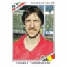 Cromos de Fútbol Franky Valderelst Belgium Panini Mexico 86 Album