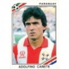 Cromos Online Adolfino Canete Paraguay Panini Mexico 86 Stickers