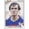 Cromos de Fútbol Patrick Battiston France Panini Mundial Mexico 86