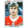 Compra Online Lajos Detari Hungary Panini Mexico 86