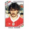 Cromos de Fútbol Gyula Hajszan Hungary 1986 Panini World Cup Stickers