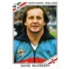 Sticker of David McCreery North Ireland Panini Mundial Mexico 86