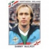 Sticker of Sammy McIlroy North Ireland Panini Mundial Mexico 86