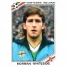 Sticker of Norman Whiteside North Ireland Panini Mexico 86