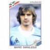 Sticker of Mario Saralegui Uruguay Panini Mexico 86