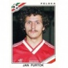 Sticker of Jan Furtok Poland Panini Mundial Mexico 86