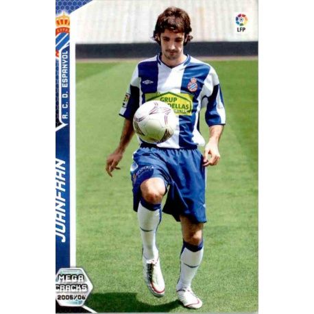 Juanfran Nuevas Fichas Bis Espanyol 160 Bis Megacracks 2005-06