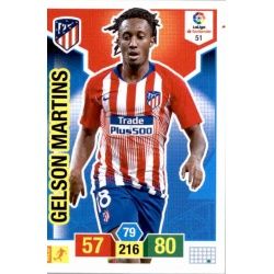 Gelson Martins Atlético Madrid 51 Adrenalyn XL La Liga Santander 2018-19