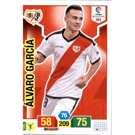 Alvaro García Rayo Vallecano 263 Adrenalyn XL La Liga Santander 2018-19