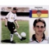 Cromos de Fútbol Fagiani Sustituye Valencia Ediciones Este 99-2000