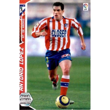 Antonio Lopez Atlético Madrid 44 Megacracks 2005-06