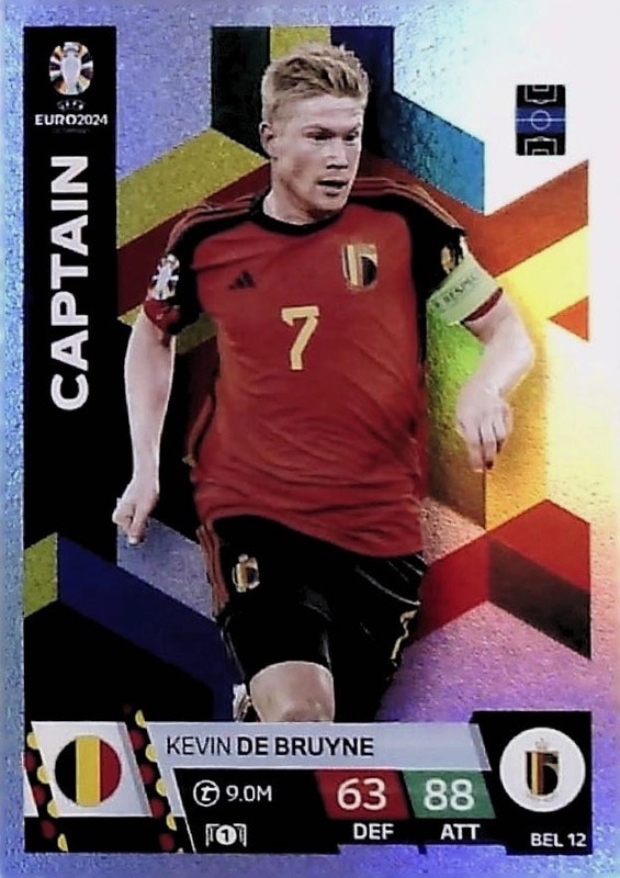 Carte Topps Match Attax Euro 2024 - Wout Faes Belgique #BEL5 - Neuve