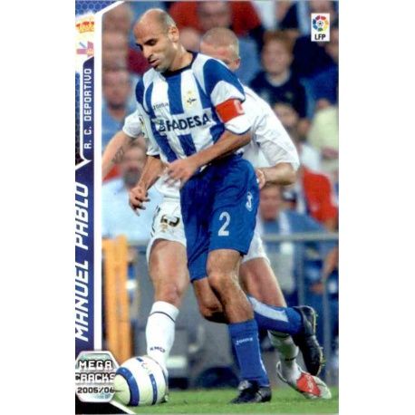 Manuel Pablo Deportivo Coruña 130 Megacracks 2005-06