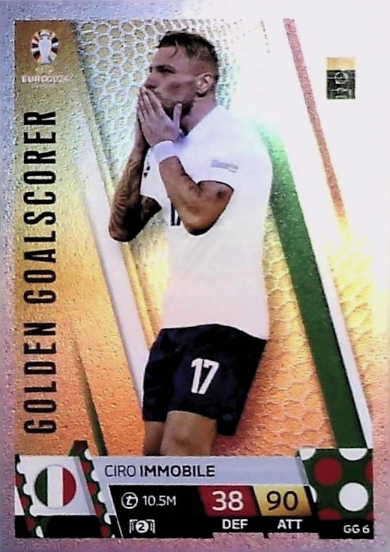 Offer Soccer Cards Ciro Immobile Golden Goalscorer Euro 2024 Topps