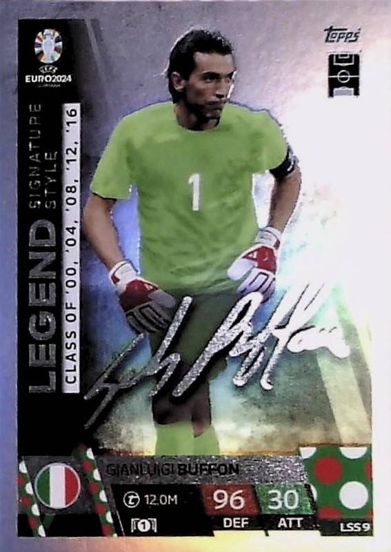 Oferta Trading Card Gianluigi Buffon Legend Signature Style Topps