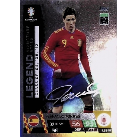 Fernando Torres Legend Signature Style Spain LSS 18
