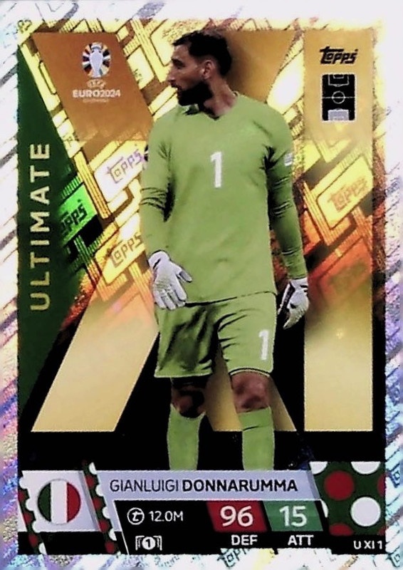 Offer Cards Gianluigi Donnarumma Ultimate XI Match Attax Euro 2024