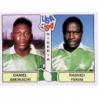 Sticker of Amokachi - Yekini Nigeria Album Mundial Usa 94 Panini