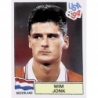 Sticker of Wim Jonk Netherlands Panini Usa 94 