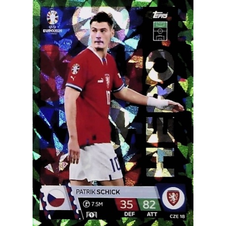 Patrik Schick Hero Green Emerald República Checa CZE 18