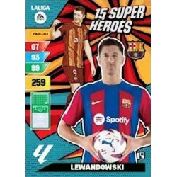 Lewandowski Barcelona Súper Héroes