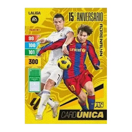 Messi - Ronaldo Card Única