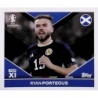 Sticker of Ryan Porteous Top XI SCO TOP 2 Album Topps Euro 2024