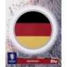Cromos de Fútbol Escudo Alemania GER 1 Topps Euro 2024 Sticker Album