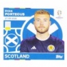Sticker of Ryan Porteous Scotland SCO 9 Topps Euro 2024