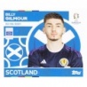 Buy Sticker Billy Gilmour Scotland SCO 14 Topps Euro 2024 Cromos