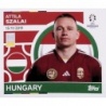 Sticker of Attila Szalai Hungary HUN 6 Topps Euro 2024