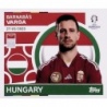 Sale Sticker Barnabás Varga Hungary HUN 17 Album Topps Euro 2024