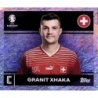 Cromos de Fútbol Granit Xhaka Captain Suiza SUI 2 Album Cromos Eurocopa 2024