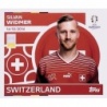 Sale Online Silvan Widmer Swiss SUI 5 Album Topps Euro 2024