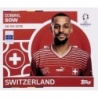 Offer Online Djibril Sow Swiss SUI 15 Album Topps Euro 2024