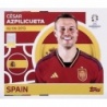 Cromos de Fútbol César Azpilicueta España ESP 5 Album Cromos Eurocopa 2024