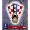 Sale Sticker Emblem Croatia CRO 1 Album Topps Euro 2024