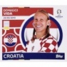 Sticker of Domagoj Vida Croatia CRO 10 Topps Euro 2024